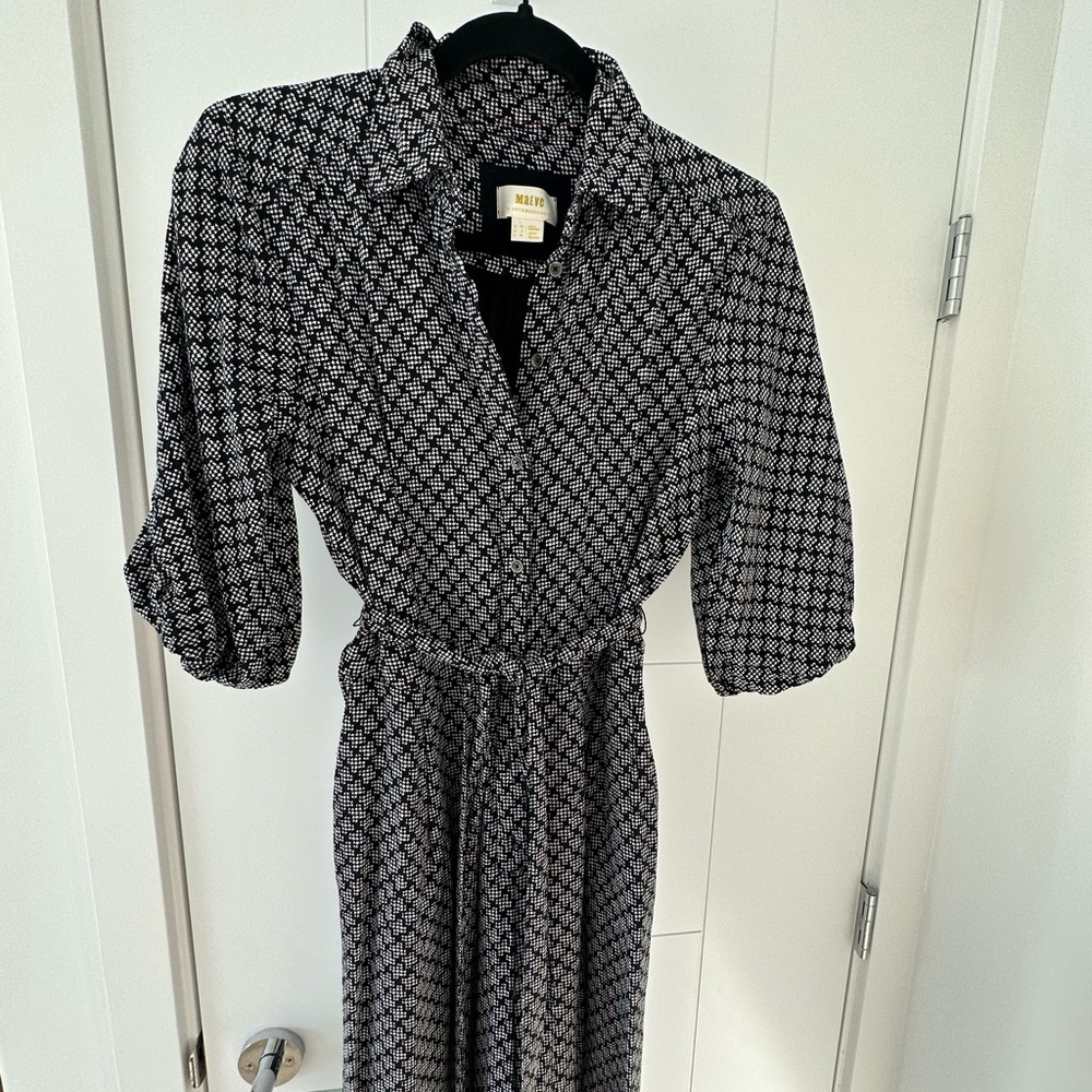 Anthropology wide leg romper